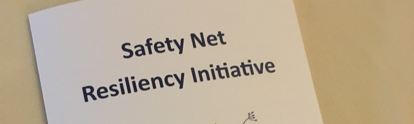 Safety Net Resiliency Initiative program cover